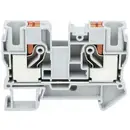 TRU COMPONENTS TC-JPT10 Grey Terminal med genomföring 10.2 mm Snabbanslutning Antal poler: 2 0.5 mm² 10 mm² Grå 1 st