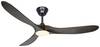 CasaFan ECO GENUINO-L 152 MS-NB Takfläkt 16.5 W (Ø x H) 1520 mm x 340 mm Svart (matt) med fjärrkontroll, Vinterdrift
