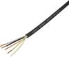 TRU COMPONENTS TC-11594944 Gummislangledning H07RN-F 4 x 1.5 mm² Svart Metervara