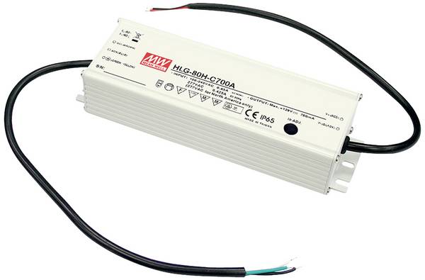 MEAN WELL  LED transformator  Konstantström 89.95 W 350 mA 128 - 257 V dimbar 1 st