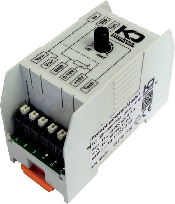 KD Elektronik 151222 Varvtalsregulator Instickbar
