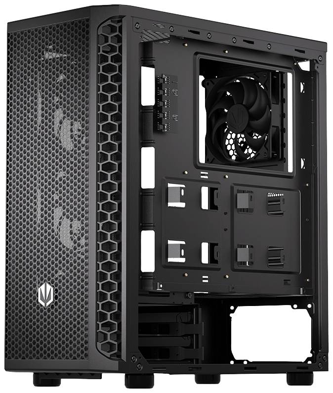 endorfy Signum 300 Air Midi-Tower Datorchassi Svart 4 Förinstallerade Fläktar, Sidofönster, Dammfilter-15