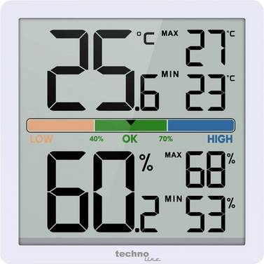 Techno Line Thermo-Hygrostation Termo-/Hygrometer  WS9472