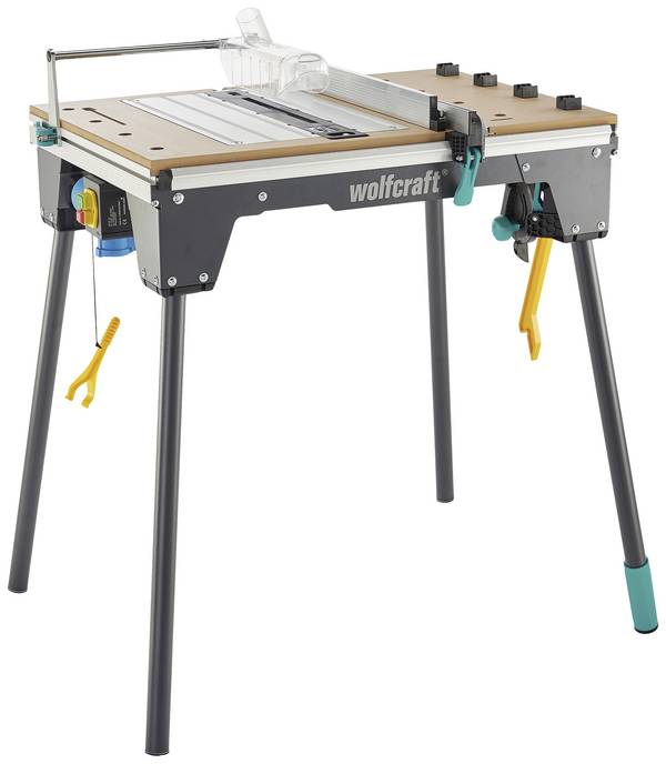 Wolfcraft 6907000  Arbetsbordmöbel 17 kg Svart, Silver
