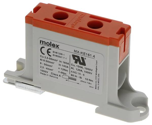 Molex 2016061615 Kopplingsklämma Flexibel: - Styvhet: - 1 st
