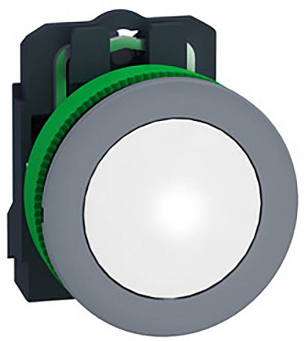 Schneider Electric XB5FVB1C0 Lampa som varnar platt  24 V DC/AC 1 st