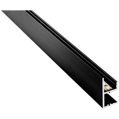 Barthelme 62399531_9005 BARdolino Muro LED-profil Aluminium (L x B x H) 1000 x 18.4 x 37.3 mm 1 m