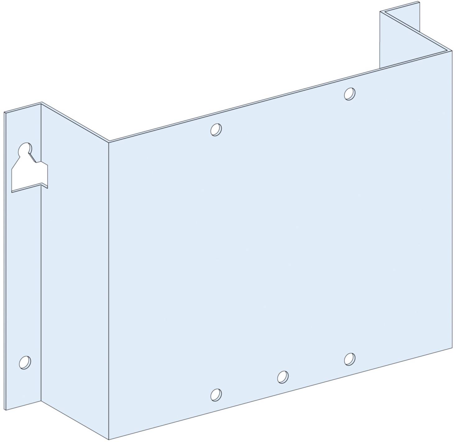 Schneider Electric LVS03051 PrismaSeT-P, monteringsplatta, Compact NSX/NSX Vigi100-250 3-4-polig, vriddrift,fast montering,vertikal,bredd=400mm, höjd=9 moduler Mounting plate 1 st
