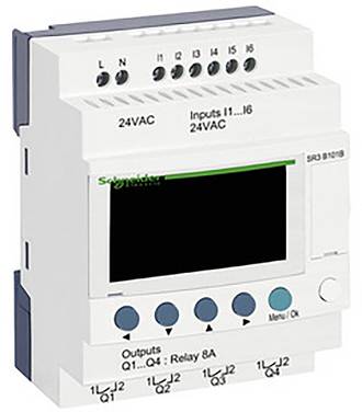 Schneider Electric SR3B101B SR3B101B PLC-styrrelä 24 V/DC