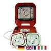 Primedic HeartSave Y DE/EN/FR/IT Defibrillator Manuell chocktutgång, Röstinstruktioner: de, en, it, fr, USB-anslutning