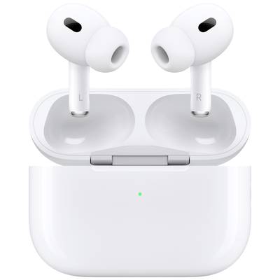 Apple AirPods Pro (2nd Gen.) + MagSafe Charging Case USB-C AirPods Bluetooth Stereo Vit Brusreducering Headset, Laddning