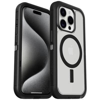 Otterbox Defender XT Backcover Apple iPhone 15 Pro Transparent, Svart MagSafe-kompatibel 77-93267