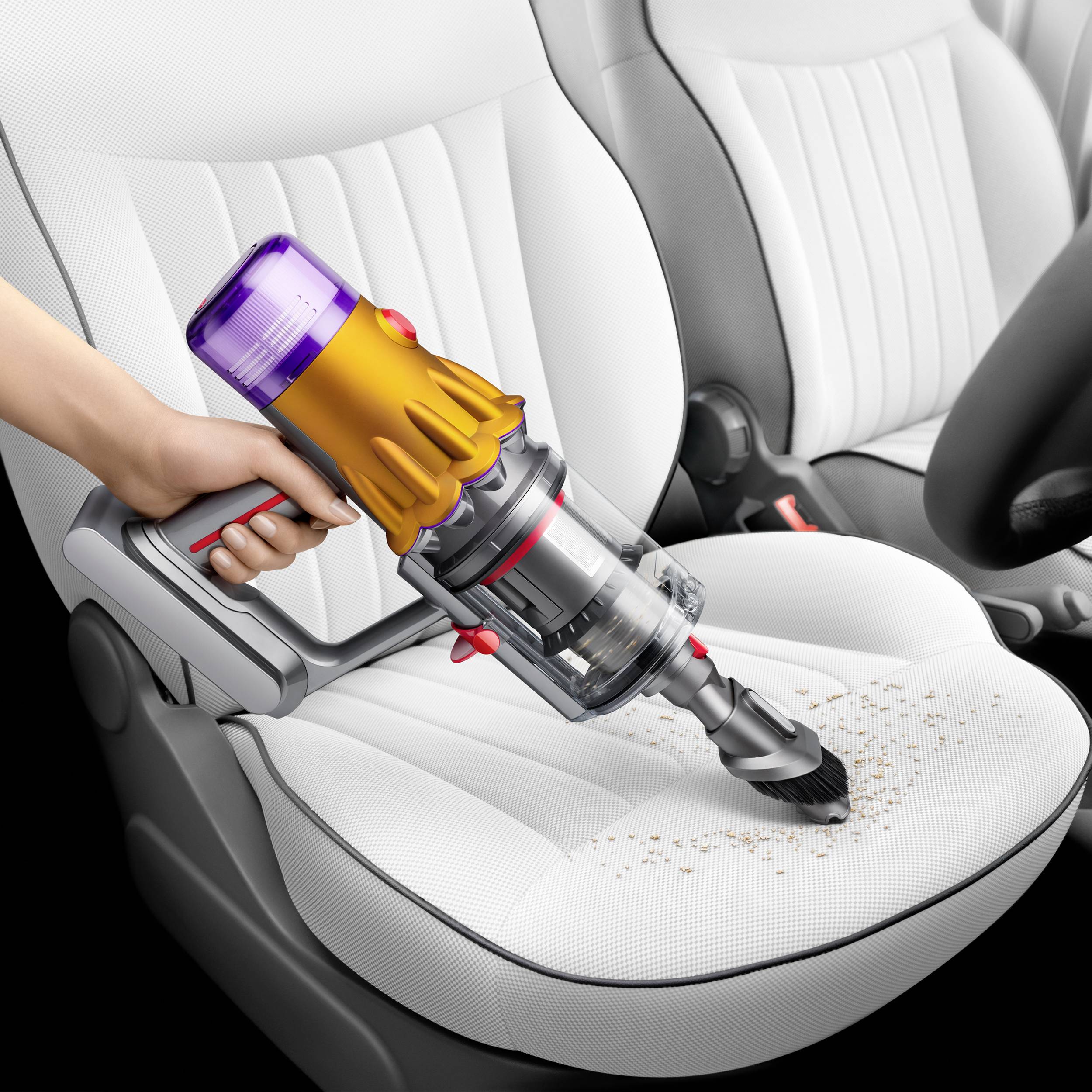 dyson V12 Detect Slim Absolute Nickel Satin 448884-01 Handdammsugare sladdlös 25.2 V 230 V 545 W motordriven borstvals-10