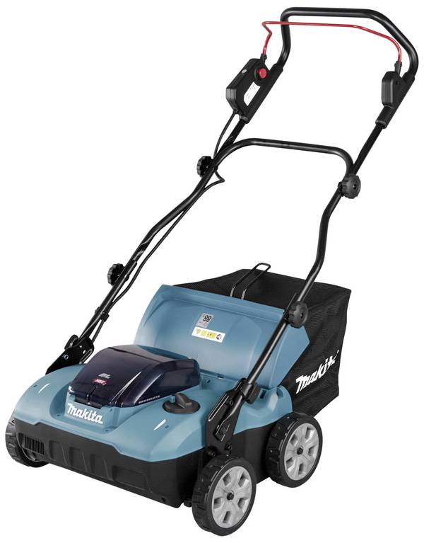 Makita UV001GZ Vertikalskärare  Batteri exkl. batteri, utan laddare Arbetsbredd 38 cm