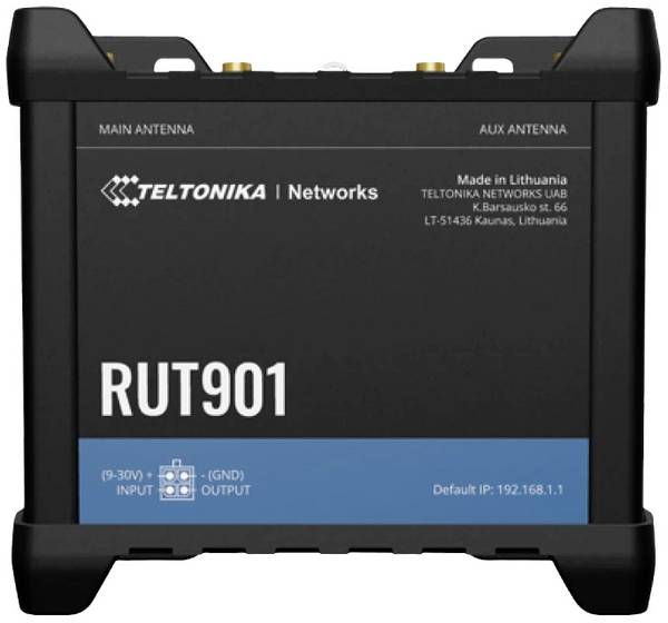 Teltonika Router WiFi Router Inbyggt modem: LTE 2.4 GHz 150 MBit/s