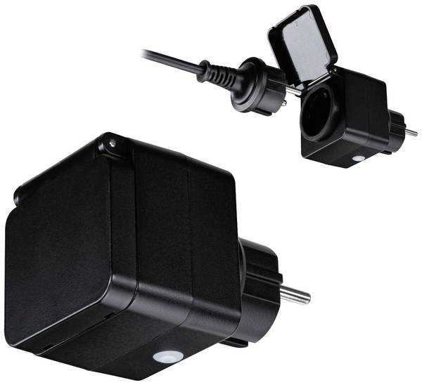 50138 Zigbee Smart Plug Paulmann Home Mellankontakt     Svart