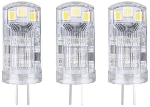 Paulmann 29143 LED-lamp EEK F (A - G) G4 Stiftsockel 1.8 W Varmvit (Ø x H) 13 mm x 36 mm  3 st
