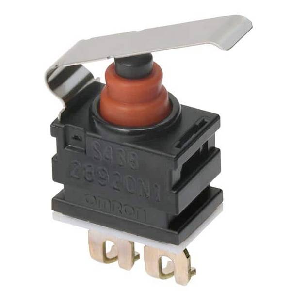 Omron D2GW-AL6L2F Mikro-switch 13.5 V/DC 0.01 A 1x På/(Av) 1 st Tray
