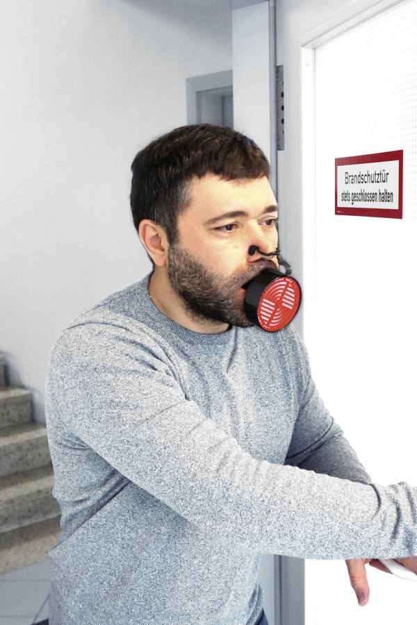 Ekastu BLITZ 5 466408 Dammskyddsmask ABEK