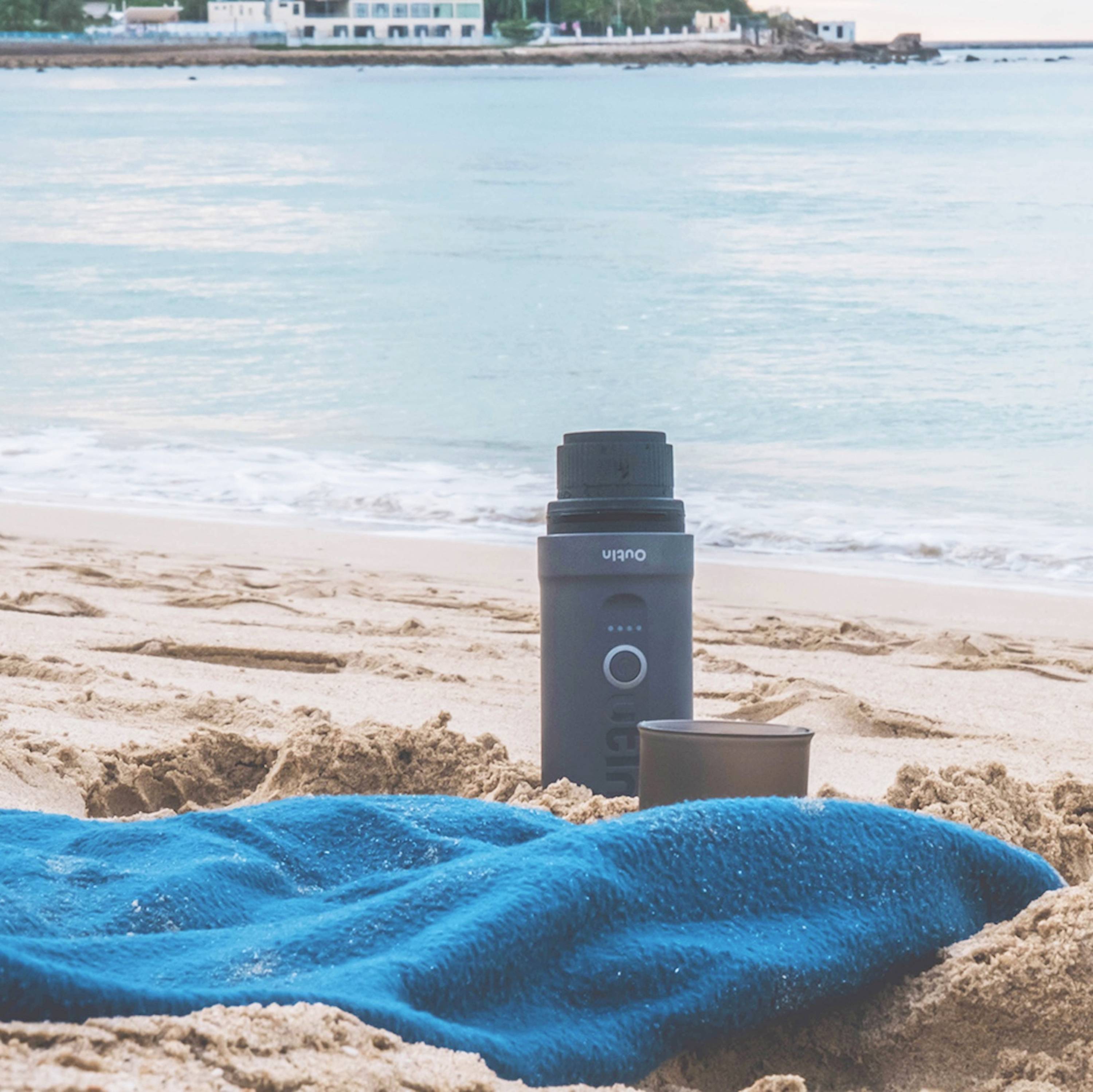 OutIn Nano Espressomaskin Grön-7