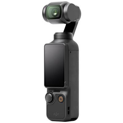 Handhållen kamera-gimbal med integrerad skärm och kontrollknappar, perfekt för stabila videoinspelningar under rörelse.