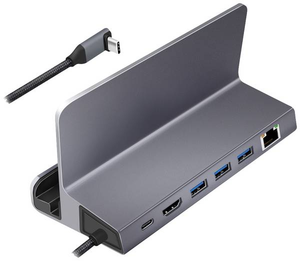 LogiLink USB-C®-dockningsstation UA0408 Passar till följande märken: univerzálny USB-C® Power Delivery