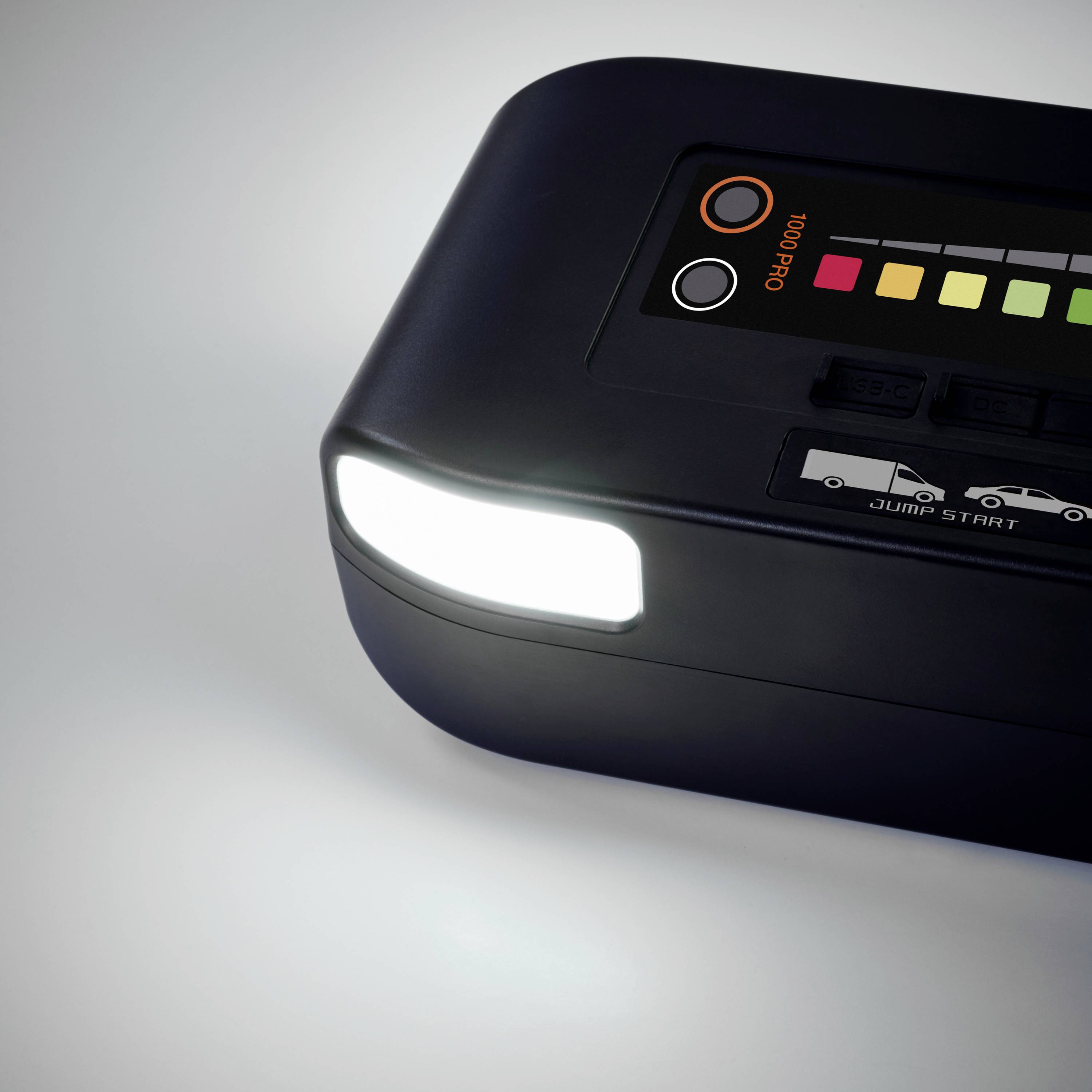 Osram Automotive Starthjälpsystem BATTERYstart PRO 1000 OEBSPL1000 Startström (12 V): 1000 A USB-uttag 2x-23