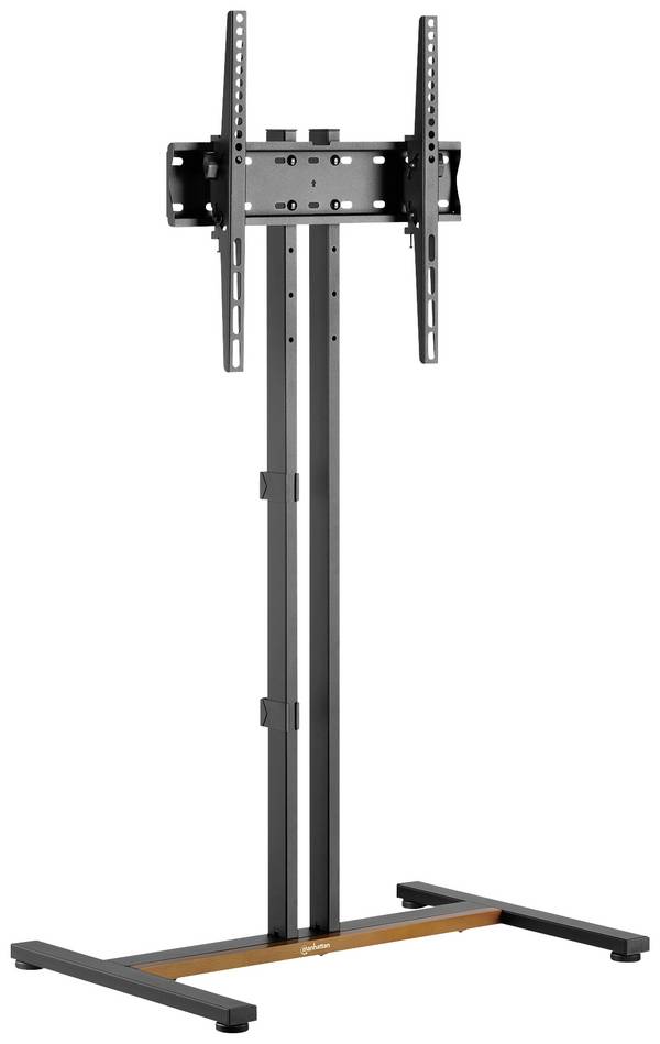 Manhattan 462068 TV-golvstativ 86,4 cm (34") - 139,7 cm (55") Justerbar i höjd, Tiltbar