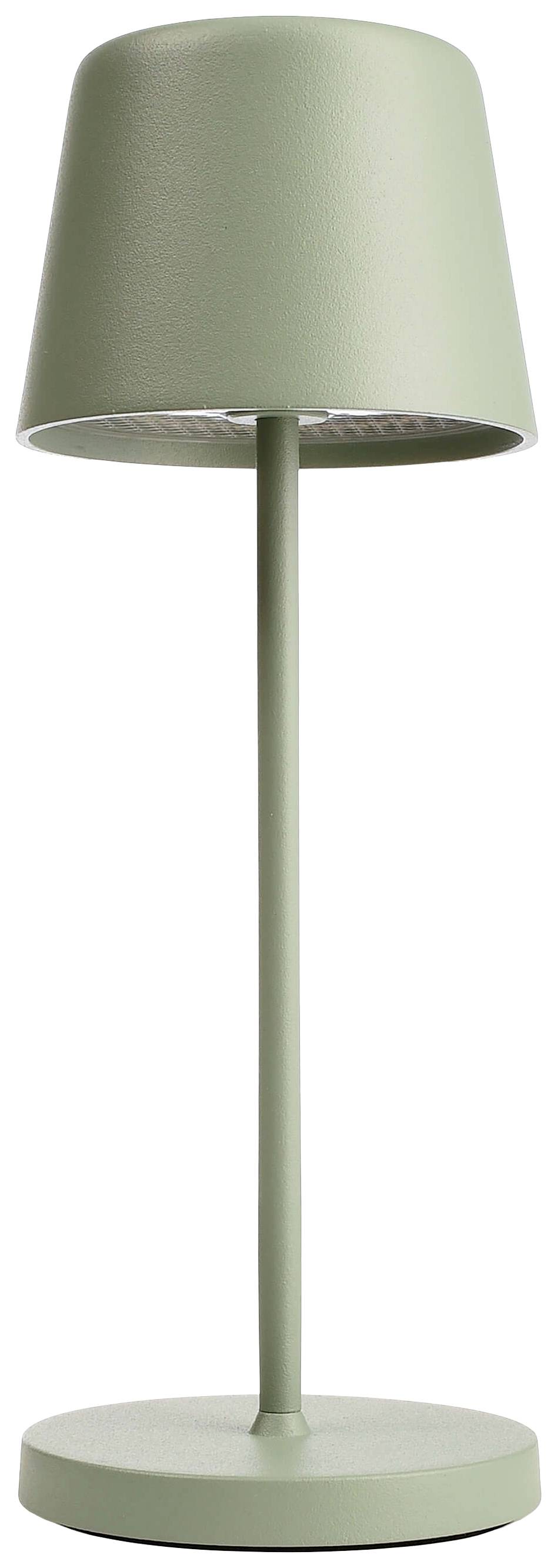 Deko Light Canis Mini 346078 Sladdlös bordslampa LED 2.3 W Gröngrå