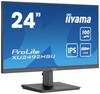 Iiyama ProLite XU2492HSU-B6 LED-skärm EEK D (A - G) 61 cm (24 tum) 1920 x 1080 pixel 16:9 0.4 ms HDMI, DisplayPort, Hörlurar (3.5 mm), USB 3.1 IPS LED
