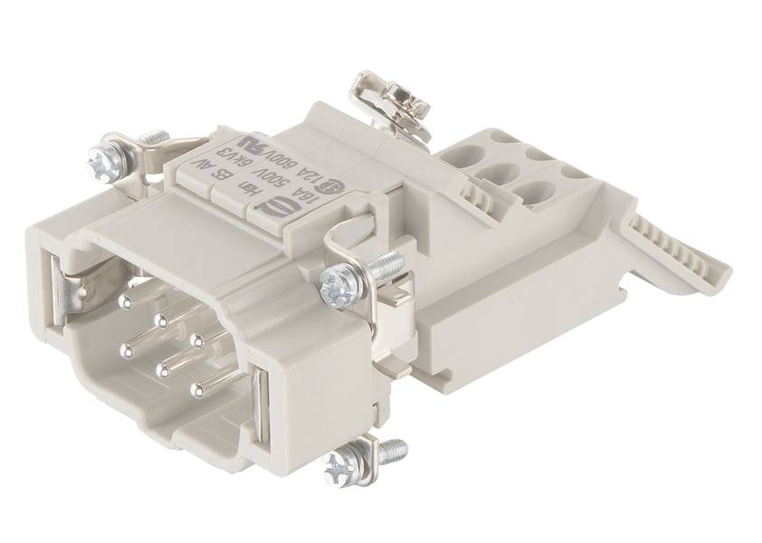 HARTING 09330064629 Grenkontakt 6 + PE Cage clamp-anslutning 1 st Single