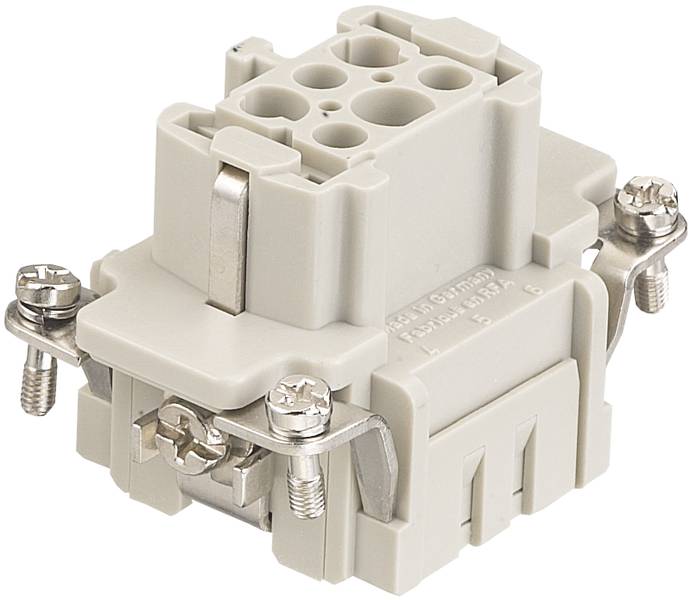 HARTING 09360062702 Stiftinsats 6 + PE Crimp 1 st Piece