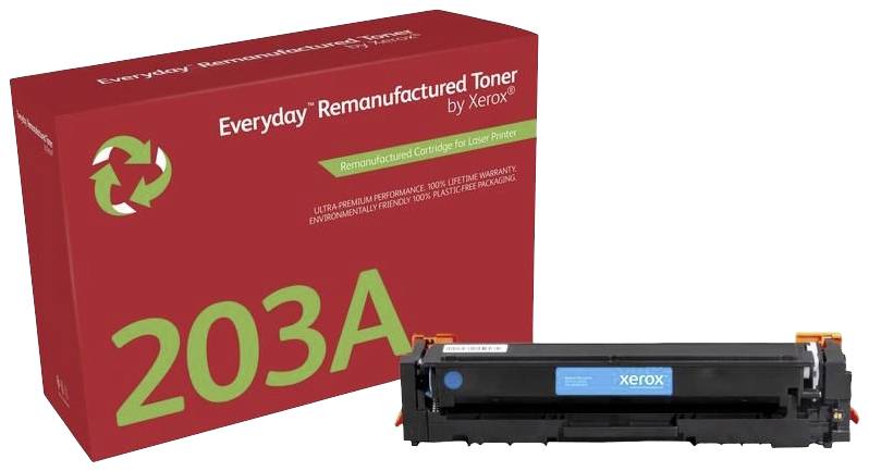 Xerox Toner Ersätter HP HP 203A (CF541A) Kompatibel Cyan 1300 sidor Everyday™ Remanufactured 006 R 03614