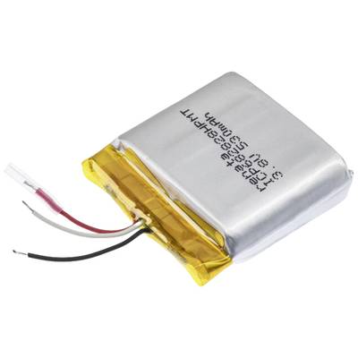 Renata ICP682828HPMT Specialbatteri laddbart Prismatic  Kabel LiPo 3.7 V 560 mAh