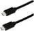 Två svarta USB-C-kablar med kontakter i varje ände som erbjuder universell kompatibilitet med enheter som smartphones eller bärbara datorer.