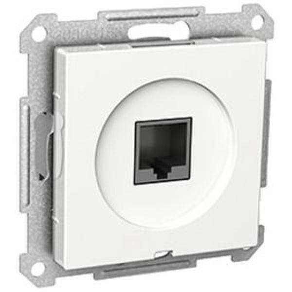 ELSO WDE002441 ELSO telefonanslutningsdosa WDE002441 RJ45 1x8-polig exxact vit    1 st