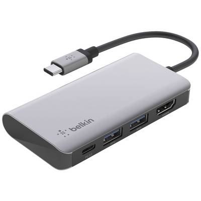 Belkin USB-C®-dockningsstation AVC006btSGY Passar till följande märken: univerzálny USB-C® Power Delivery-0