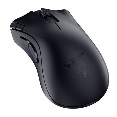 RAZER Deathadder V2 X HyperSpeed Ergonomisk gamingmus Bluetooth, Trådlös Optisk Svart 7 Knappar 14000 dpi Ergonomisk