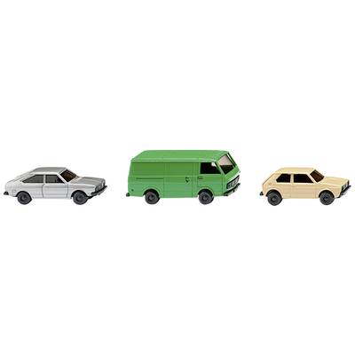 Wiking 091504 N Volkswagen Golf, Passat och LT skåpbilar