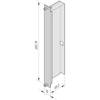 nVent SCHROFF 21591107 Frontpanel 1 st