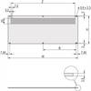 nVent SCHROFF 30849007 Rear panel 1 st