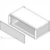 nVent SCHROFF 20850137 Frontpanel 1 st