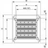 nVent SCHROFF 22117844 Shelf (B x D) 600 mm x 780 mm 1 st