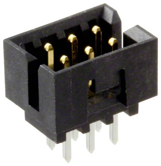 Molex 878310642 Stiftlist med låsning Rastermått: 2.00 mm Totalt antal poler: 6 Antal serier: 2 1 st Tube