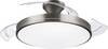 Philips LED Atlas Takfläkt 28 W, 35 W (Ø x H) 490 mm x 418 mm Nickel med belysning, Timer