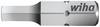 Wiha 01707 Bit fuer Innen-6kant 5,0x25mm Form C 6,3 1/4 plus6 Sexkants-Bit Drivning: 1/4" Output: Inner-sexkantig 5 mm 25 mm