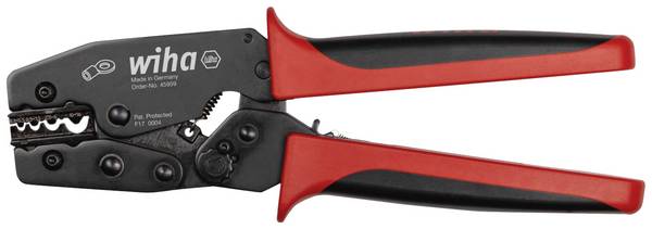 Wiha  45959 Crimptång  Oisolerad kabelsko 0.1 till 16 mm²