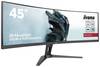 Iiyama G-Master Curved Red Eagle Spelskärm EEK F (A - G) 114.3 cm (45 tum) 5120 x 1440 pixel 32:9 0.8 ms HDMI, DisplayPort, Hörlurar (3.5 mm), USB 3.1, USB-C®, RJ45 VA LCD