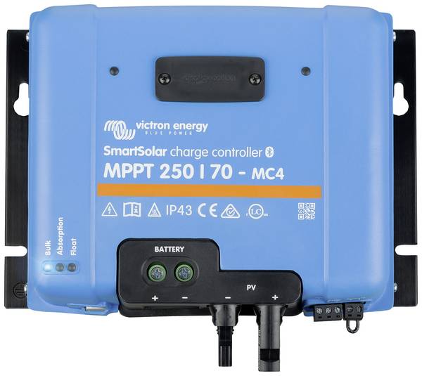 Victron Energy SmartSolar 250/70-MC4 VE.Can Solenergi laddningsstyrenhet MPPT 12 V, 24 V, 48 V 70 A