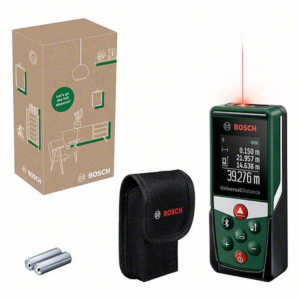 Bosch Home and Garden UniversalDistance 40C Laseravståndsmätare   Bluetooth 40 m